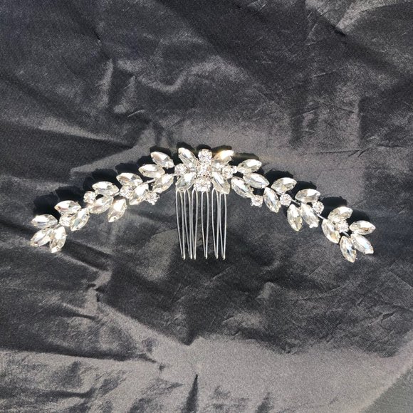 Crystal hair comb - Picture 2 of 2